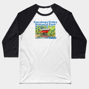 Cuyahoga Valley National Park, Ohio Baseball T-Shirt